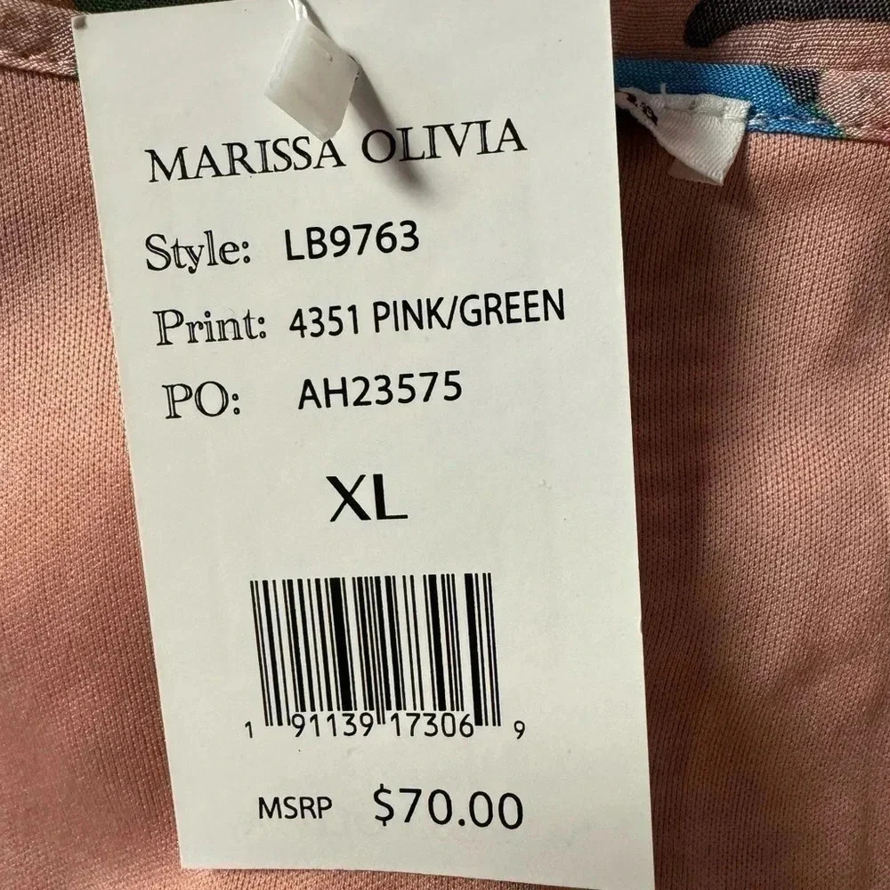 Marissa Olivia Floral Flowey Maxi Dress size XL - Picture 11 of 12